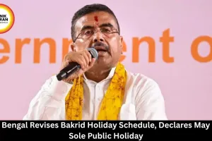 West Bengal Revises Bakrid Holiday Schedule, Declares May 28 as Sole Public Holiday