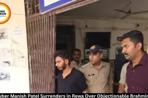 YouTuber Manish Patel Surrenders in Rewa Over Brahmin Video Row