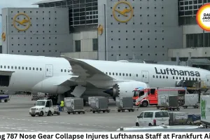 Boeing 787 Nose Gear Collapse Injures Lufthansa Staff at Frankfurt Airport