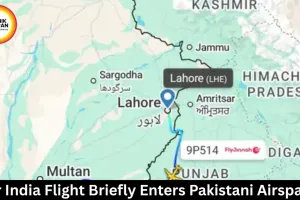 Air India Flight Briefly Enters Pakistani Airspace After Technical Glitch, Lands Safely Following Delay