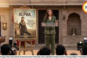 Alia Bhatt Says Films Should Be Entertainment-Oriented, Not Labelled Female-Centric During ‘Alpha’ Promotion in Jaipur