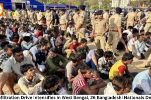 Anti-Infiltration Drive Intensifies in West Bengal, 26 Bangladeshi Nationals Detained