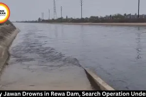 Army Jawan Drowns in Rewa Dam, Search On
