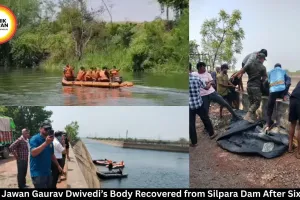 Army Jawan Gaurav Dwivedi Body Recovered from Silpara Dam, Rewa 
