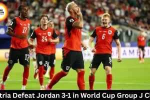 Austria Beat World Cup Debutants Jordan 3-1 as Arnautovic Inspires Late Victory