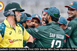 Bangladesh Secure First ODI Series Win Over Australia