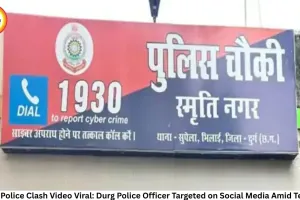 Bhilai Police Clash Video Viral: Durg Police Officer Targeted on Social Media Amid Tension