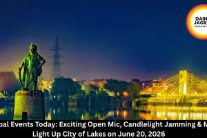 Bhopal Events Today June 20 2026 | Open Mic, Candlelight Jamming, Dance Workshop & Sahitya Sandhya Tomorrow