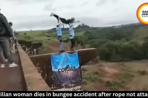 Bungee jumping death in Brazil after rope not attached