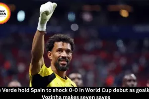 Cape Verde hold Spain 0-0; veteran Vozinha stars