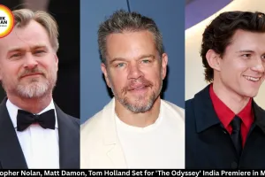  Christopher Nolan's The Odyssey Gets India Premiere in Mumbai