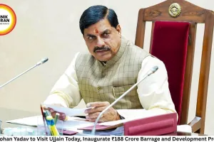CM Mohan Yadav to Visit Ujjain Today, Inaugurate ₹188 Crore Barrage and Development Projects