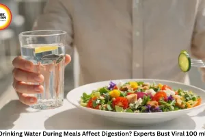 Does Drinking Water During Meals Affect Digestion? Experts Bust Viral 100 ml Claim