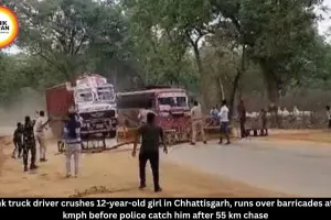 Drunk truck driver kills 12-year-old girl in Chhattisgarh