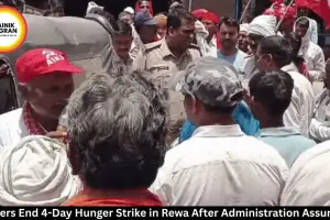 Farmers End 4-Day Hunger Strike in Rewa After Assurance 