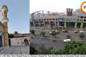 Gwalior's DD Mall–Moti Masjid Road to Remain Closed for Two Months Due to Elevated Road Construction