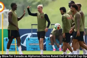 Alphonso Davies Ruled Out as Canada Face Bosnia in WC