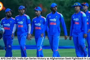 IND vs AFG 2nd ODI: India Eye Series Victory as Afghanistan Seek Fightback in Lucknow