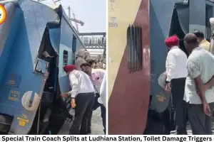 Katra Special Train Coach Splits at Ludhiana Station, Toilet Damage Triggers Panic