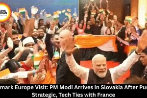  PM Modi Arrives in Slovakia After Historic France Visit