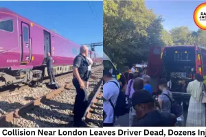 Train Collision Near London Leaves Driver Dead, Dozens Injured