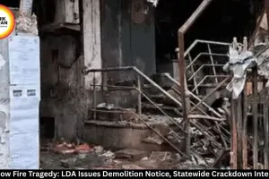 Lucknow Fire: LDA Notice on Illegal Building, 48 Coaching Centres Sealed
