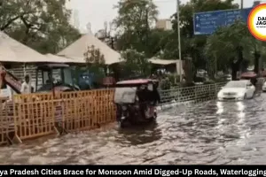 Monsoon Prep Woes: Digged Roads, Waterlogging in MP Cities