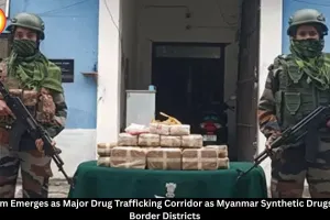 Mizoram Emerges as Major Drug Trafficking Corridor as Myanmar Synthetic Drugs Flood Border Districts