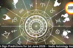  Moon Sign Predictions 1 June 2026 – Vedic Astrology for Indian Natives