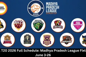 MPL T20 2026 Full Schedule - Day-wise Match Details