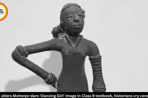 NCERT covers Mohenjo-daro Dancing Girl statue in Class 9 book, historians object