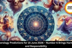  Numerology Predictions 15 June 2026 | Number 6 Meaning for India