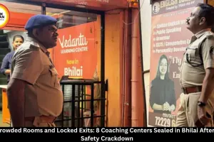 8 Bhilai Coaching Centers Sealed Over Severe Fire Violations