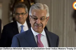 Pakistan Defence Minister Warns of Escalation Over Indus Waters Treaty Dispute