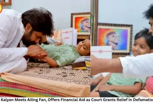 Pawan Kalyan Meets Ailing Fan, Offers Financial Aid as Court Grants Relief in Defamation Case