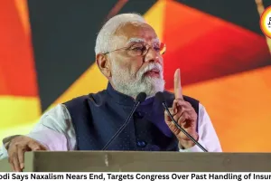 PM Modi Says Naxalism Nears End, Targets Congress Over Past Handling of Insurgency