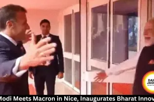 PM Modi Meets Macron in Nice, Launches Bharat Innovates