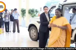 PM Modi Visits President Murmu’s Village in Odisha, Launches ₹47,600 Cr Projects