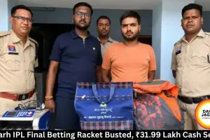 Raigarh IPL Betting Racket Busted, ₹31.99 Lakh Seized