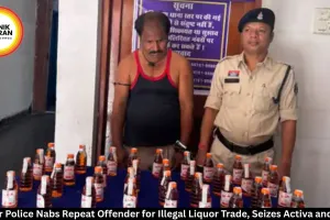 Raipur Police Arrests Habitual Offender for Illegal Liquor Sale