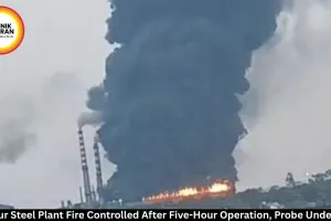 Raipur Steel Plant Fire Controlled After 5-Hour Operation