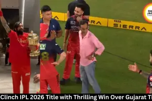 RCB Wins IPL 2026 Final Against Gujarat Titans | Virat Kohli Stars