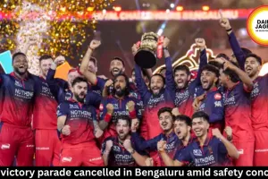 RCB victory parade cancelled in Bengaluru amid safety concerns