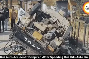 Rewa Bus Auto Accident: 15 Injured in Laua Crash
