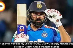  Sanjay Manjrekar Drops Rohit Sharma From 2027 ODI WC Plans