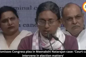 SC dismisses Congress petition in Meenakshi Natarajan election case
