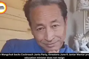 Sonam Wangchuk Backs Cockroach Janta Party Protest