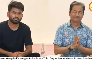 Sonam Wangchuk’s Hunger Strike Enters Third Day as Jantar Mantar Protest Continues