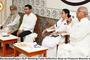 Sudip Bandyopadhyay’s BJP Meeting Fuels Defection Buzz as Pressure Mounts on TMC