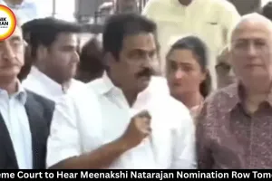 SC to Hear Meenakshi Natarajan Rajya Sabha Nomination Case Tomorrow